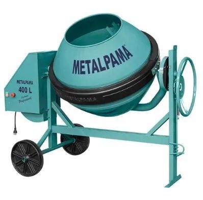 BETONEIRA M-400 2CV MONO METALPAMA
