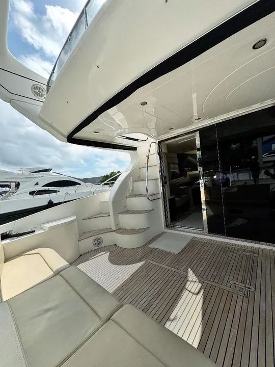 Lancha intermarine 500 full azimut (Motores Mercedes-Benz) - Foto 2
