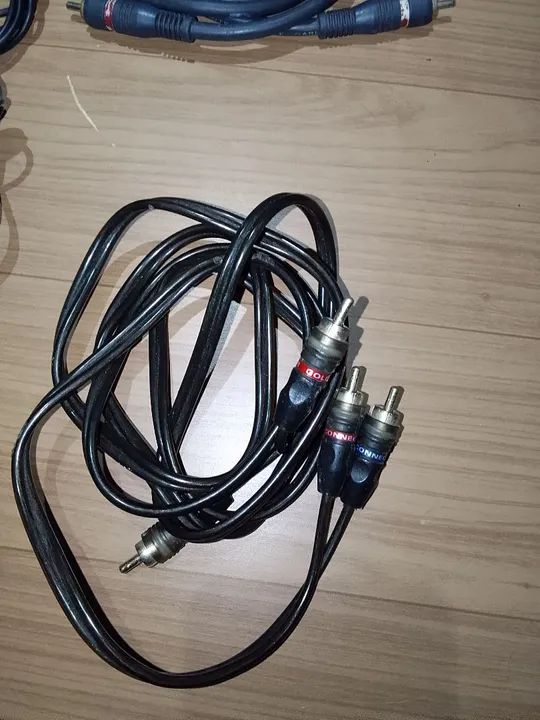 Cabos tipo: de vídeo, RCA, av, áudio  - Foto 6