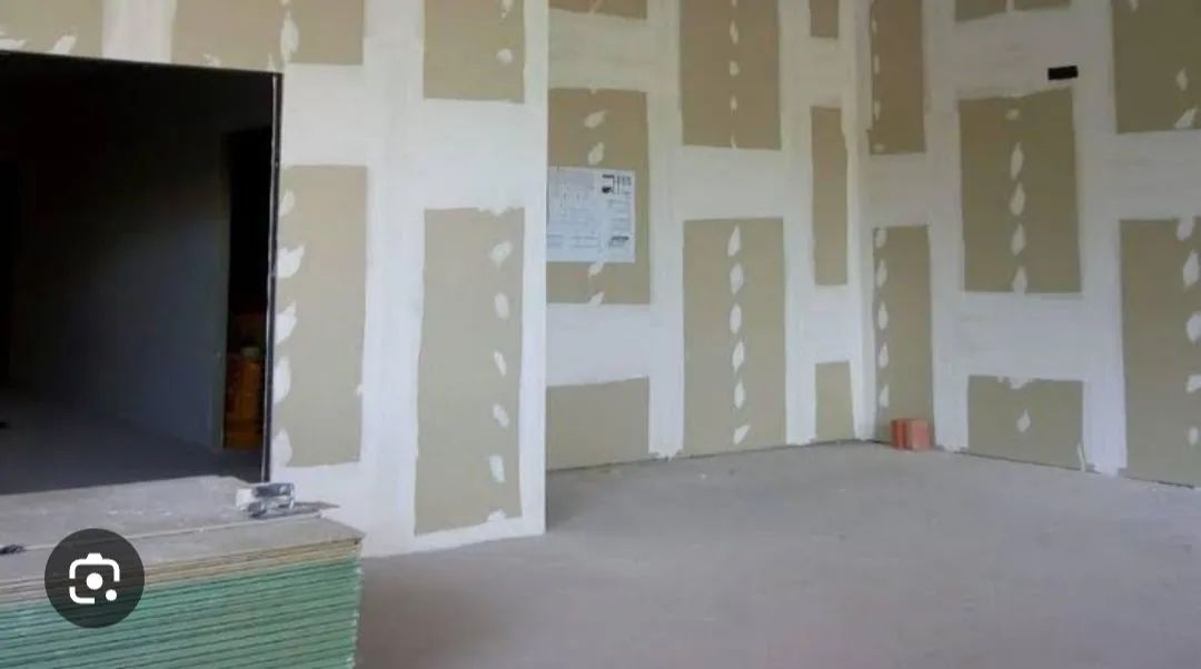 Parede de drywall "gesso"