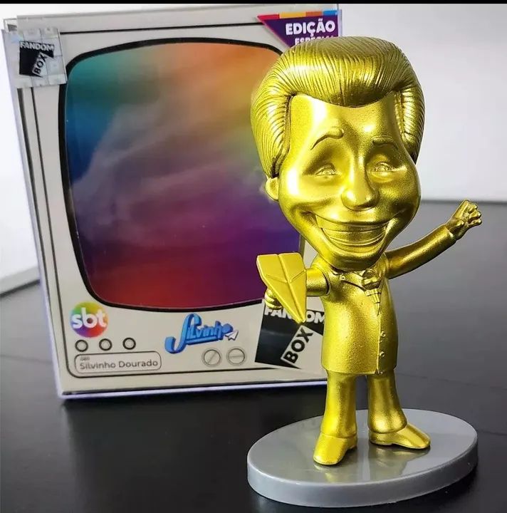 Silvinho Dourado Com Aviãozinho Original - Foto 6