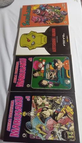 4 Mangás one shots do Autor Akira Toriyama/ Sand Land, Marusaku 1 e 2 e Katsura Akira  - Foto 3