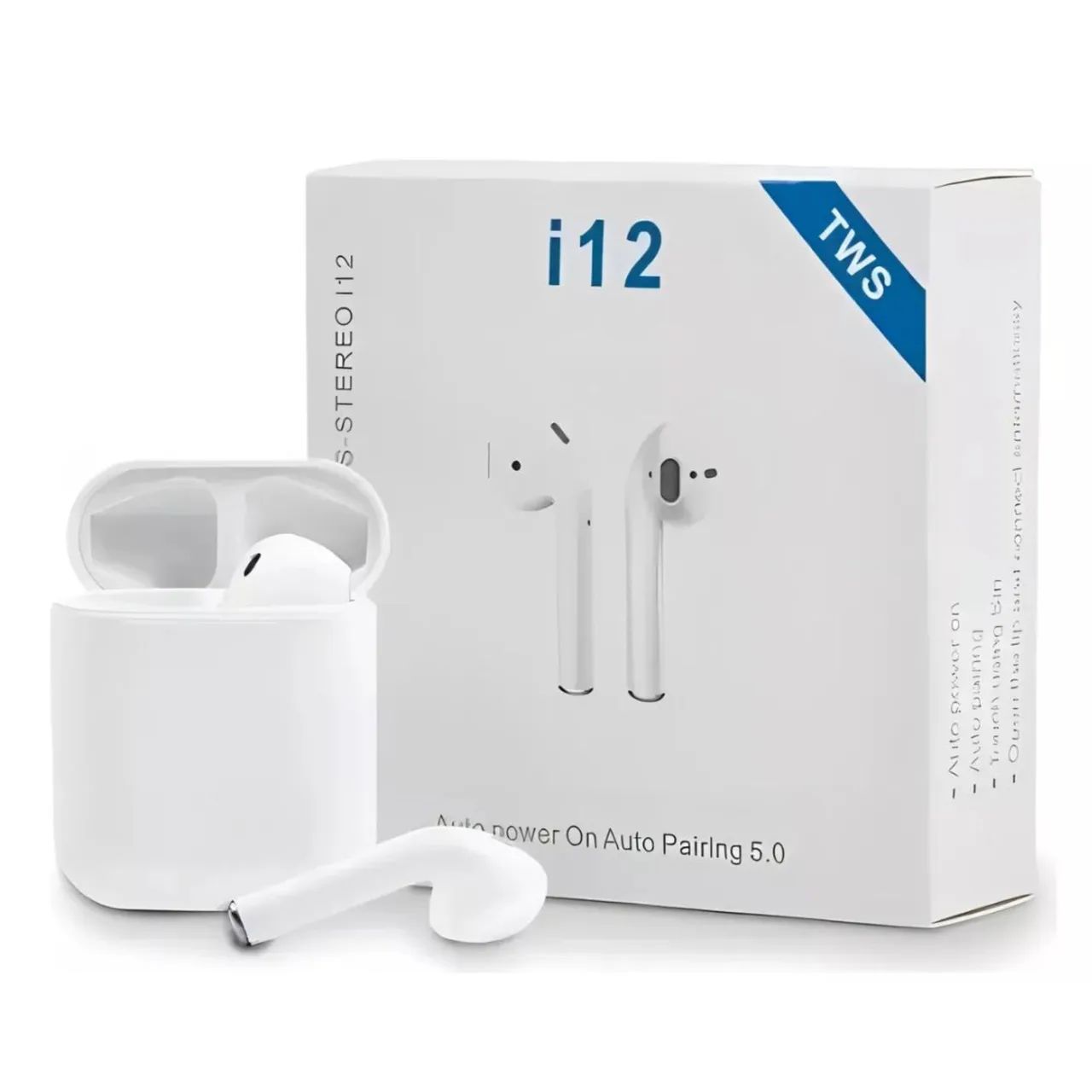 Fone de ouvido bluetooth i12