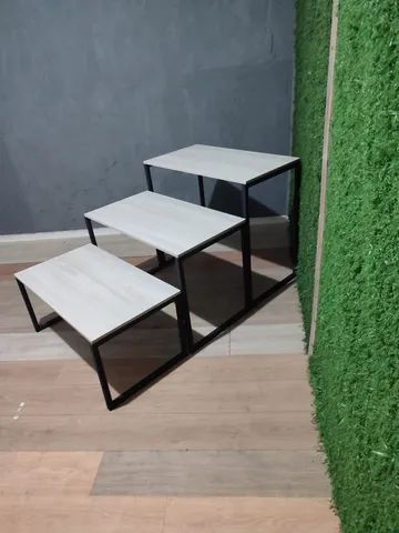 Conjunto de mesa expositora MDF 