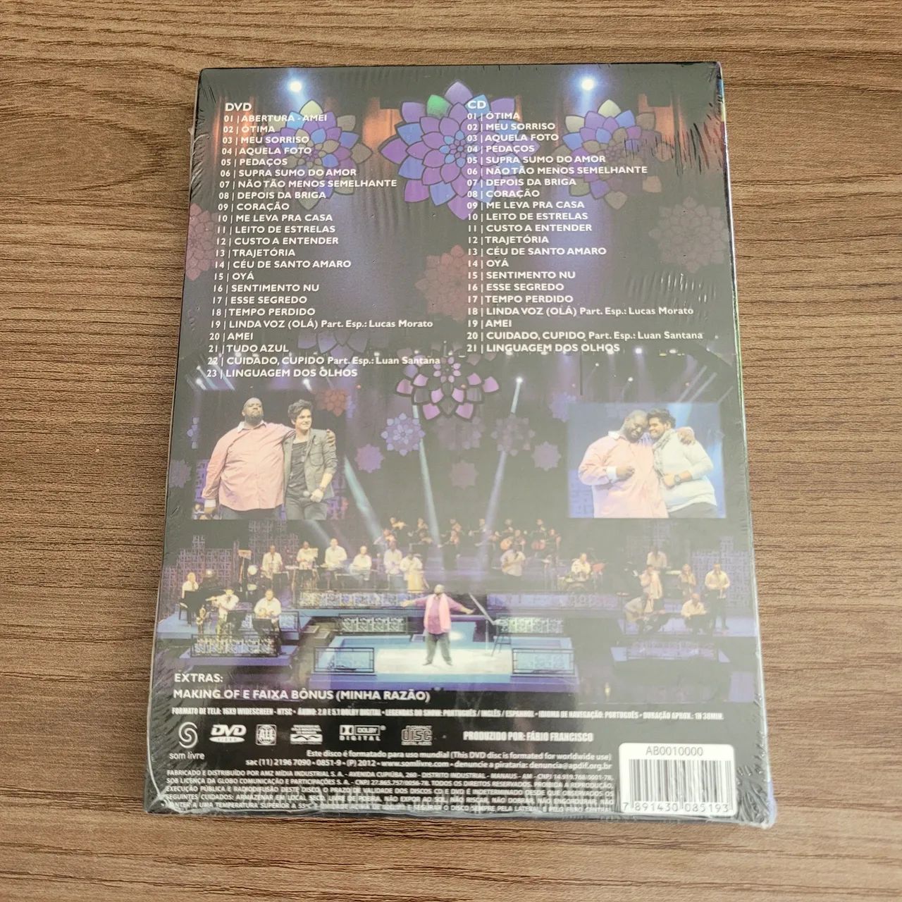 Pericles - Sensações - CD e DVD novo lacrado - Foto 2