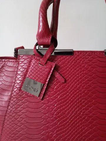 Bolsa vermelha lindíssima  - Foto 2