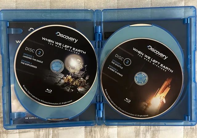 Blu-Ray NASA com Discovery Channel, 4 Cds, Importado. - Foto 4