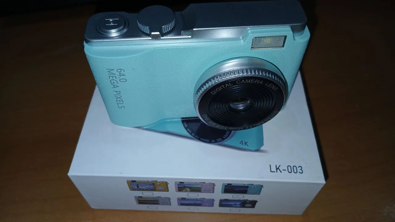 Câmera Digital CCD Nova 64.0 MP e 4K Nova