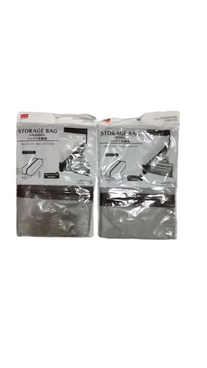 Kit com 2 bolsas de armazenamento 30cm x 14cm x 61cm Daiso