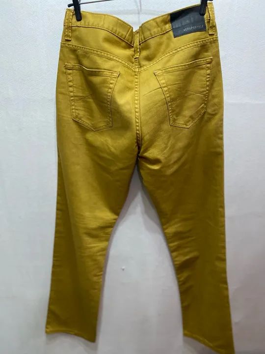 Calça Aéropostale, tamanho 42. Modelo reto  - Foto 3