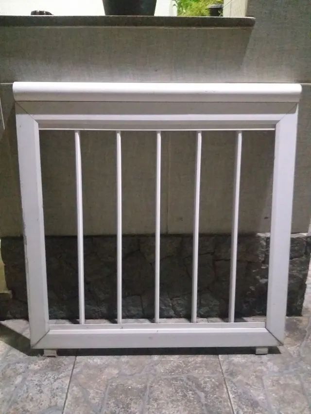 Portão de alumínio   branco - Foto 4