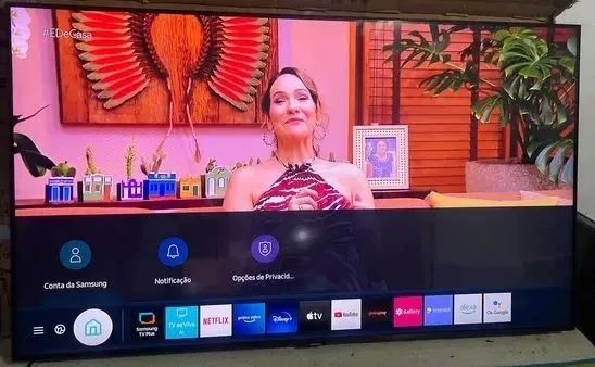 Smart tv Samsung Crystal 50 polegadas 4k tizen 