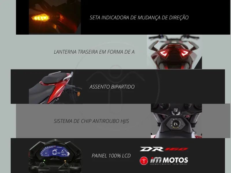 HAOJUE DR 160 2024 ZERO KM  - Foto 11