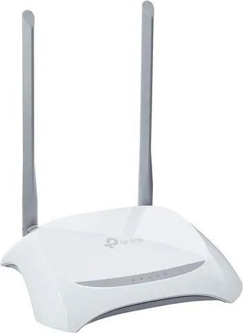 Roteador Wireless 300 mbps -tp link -2 Antenas TL-WR849N - Cor branca
