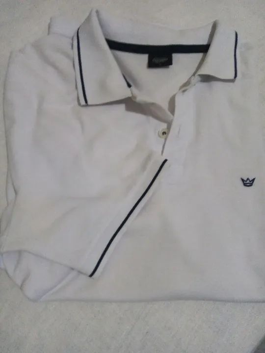 Camisa polo branca Colombo  - Foto 3
