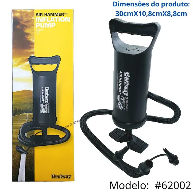 Bomba para Encher Borda de Piscina Brinquedos Infláveis em geral Bestway #62002 - Foto 2