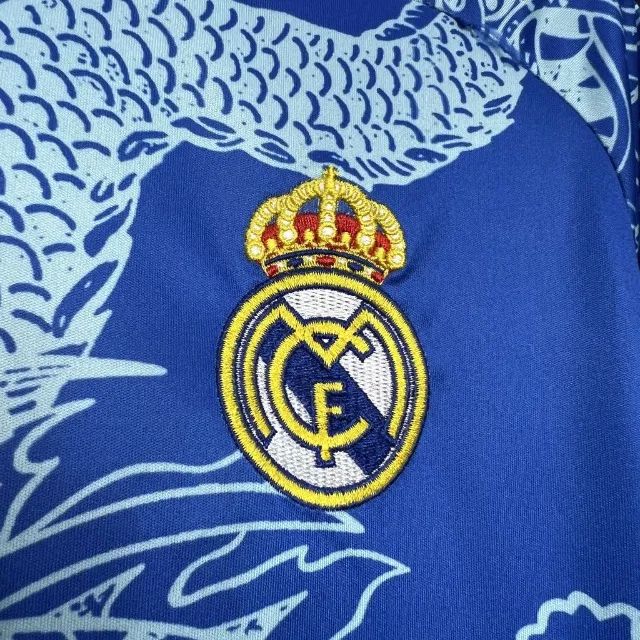 Camisa Real Madrid Dragão Azul 24/25 - Foto 5