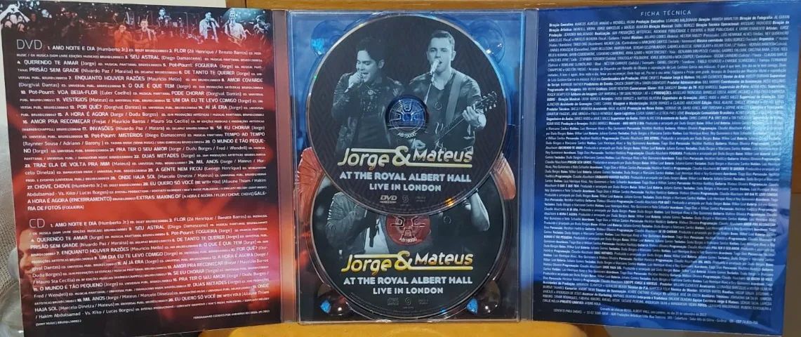 DVD+CD Jorge & Mateus At The Royal Albert Hall Live in London - Foto 3