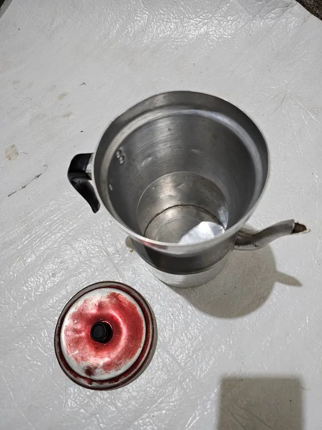 Antiguidade panela bule antigo em Bom estado - Foto 2