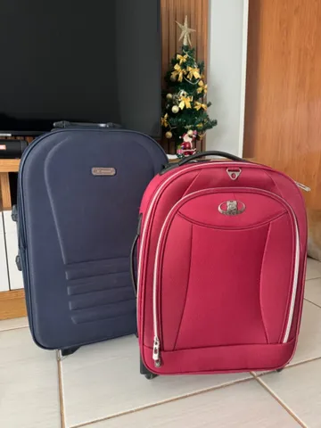 Revenda Atacado Kit 2 Malas Viagem P Bordo Bagagem De Mão