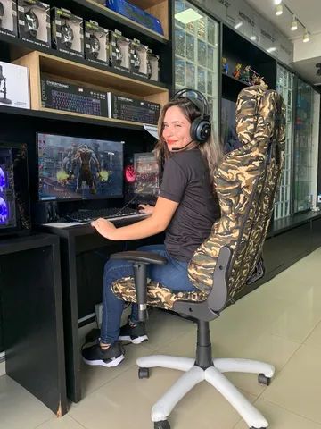 Cadeira Gamer Dazz Jungle Special Forces: Sua Jornada Gamer Começa Aqui!