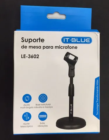 Suporte de Mesa Para Microfone It-Blue LE-3602
