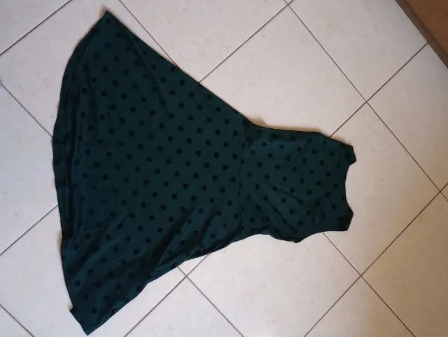 Vestido Verde Rodado - Foto 4