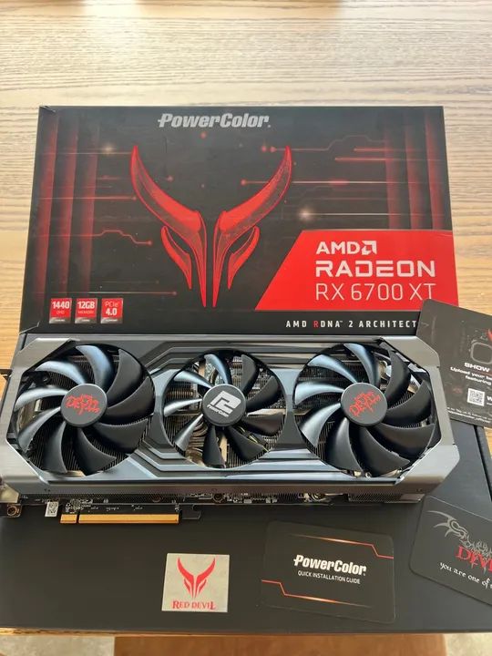 RX6700 XT Red Devil Mais nova da OLX