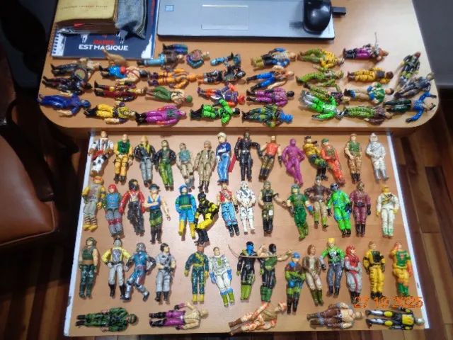 Lote de mais de 73 Bonecos Antigos dos Comandos em Ação da Estrela - Foto 3