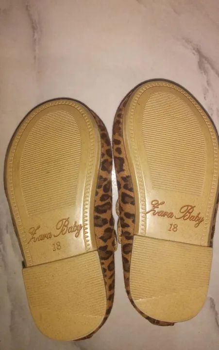 Sapatilhas Zara Baby Onça Bebê 18 - Foto 2