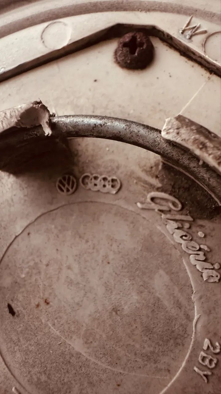 Par de calotas originais Volkswagen BBS aro 14 - Foto 3