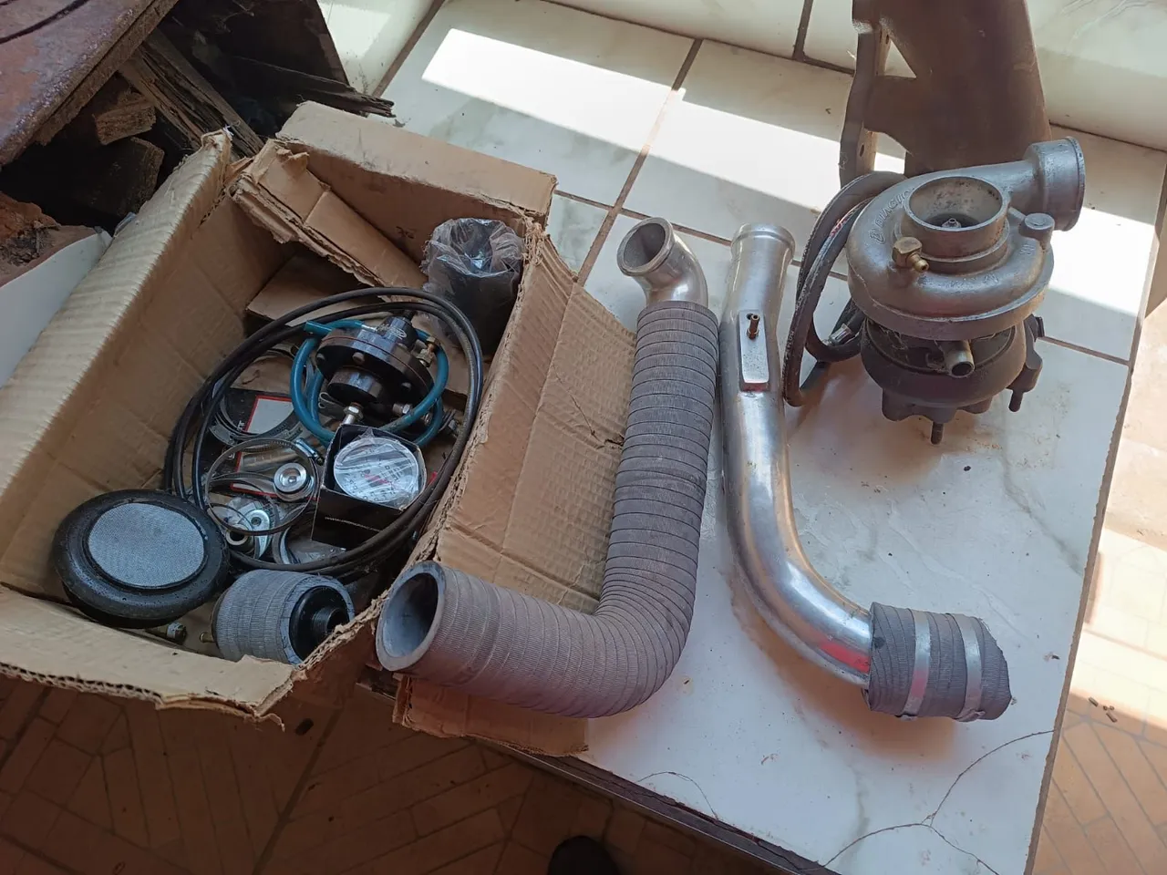 Kit turbo motor at 8v
