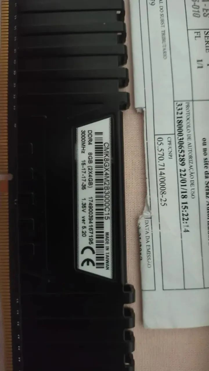 Memória RAM Corsair Vengeance LPX 16GB (4x4GB) 3000MHz DDR4 CL15 - Foto 2