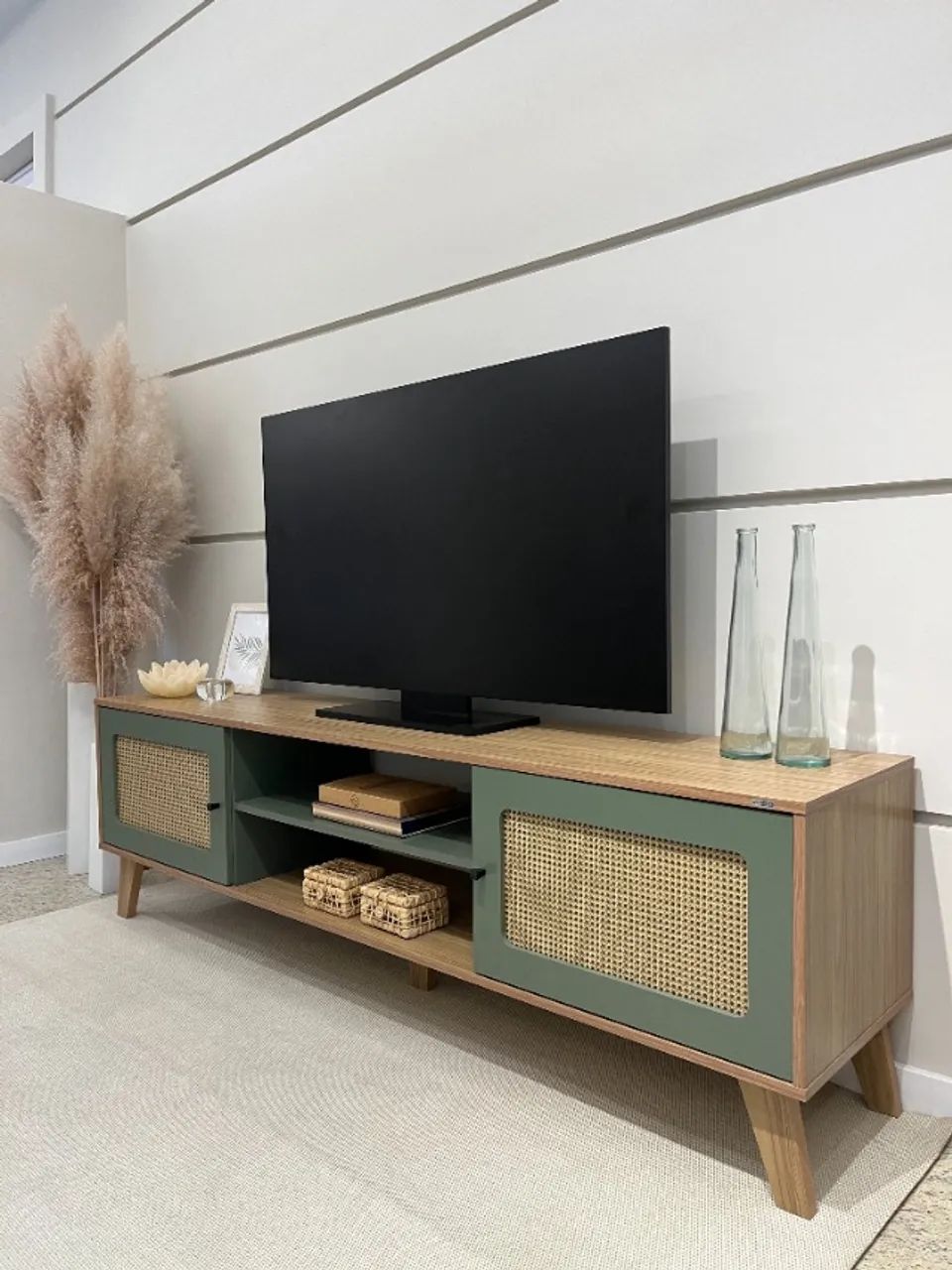 Rack e Painel Para Tv Mdf Artely - Foto 4