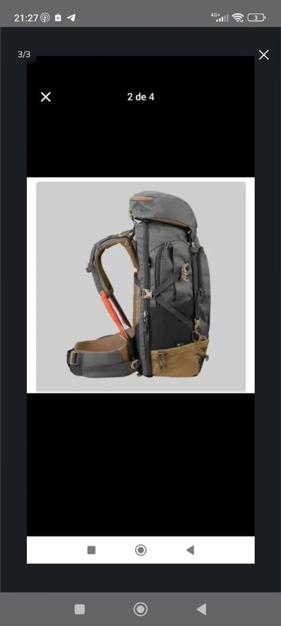 Mochila de Trekking/Caminhada 60L - Resistente e Confortável