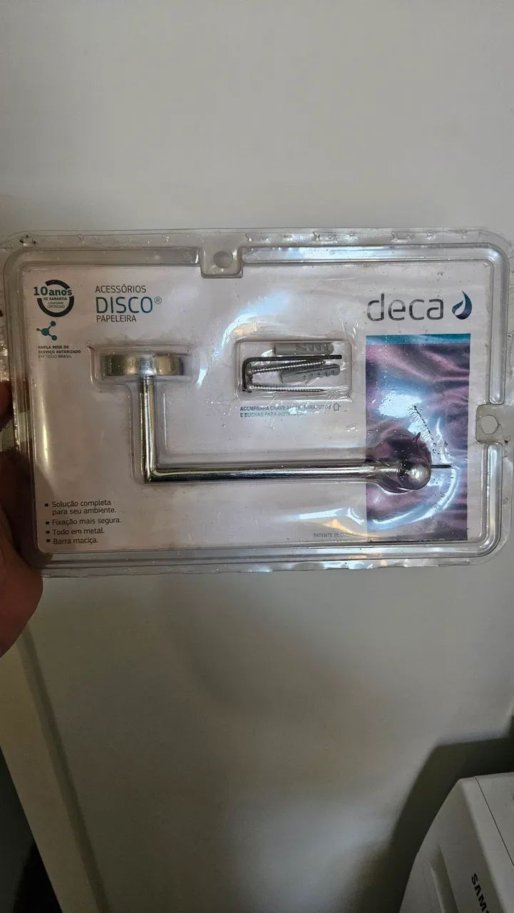 Porta Papel Higiênico Deca Disco