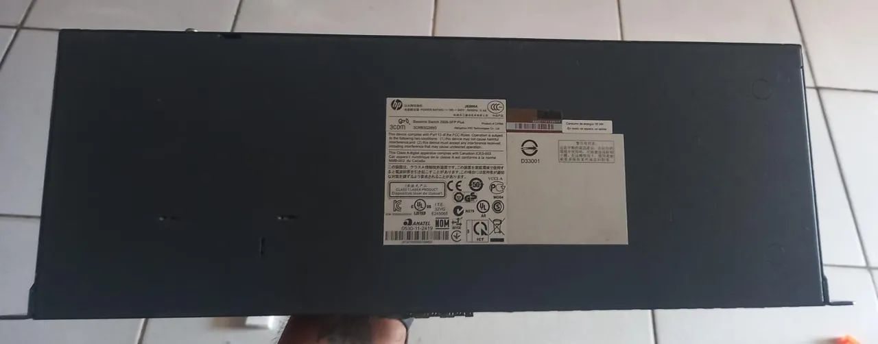 switch HP de 24 portas gerenciável. - Foto 2