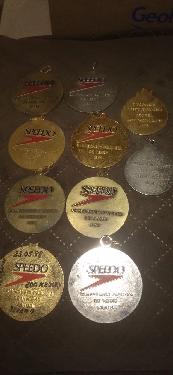 Medalha de natação antiga - Foto 2