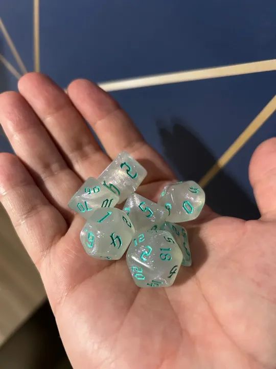 Dados de RPG - 7 peças - Foto 2