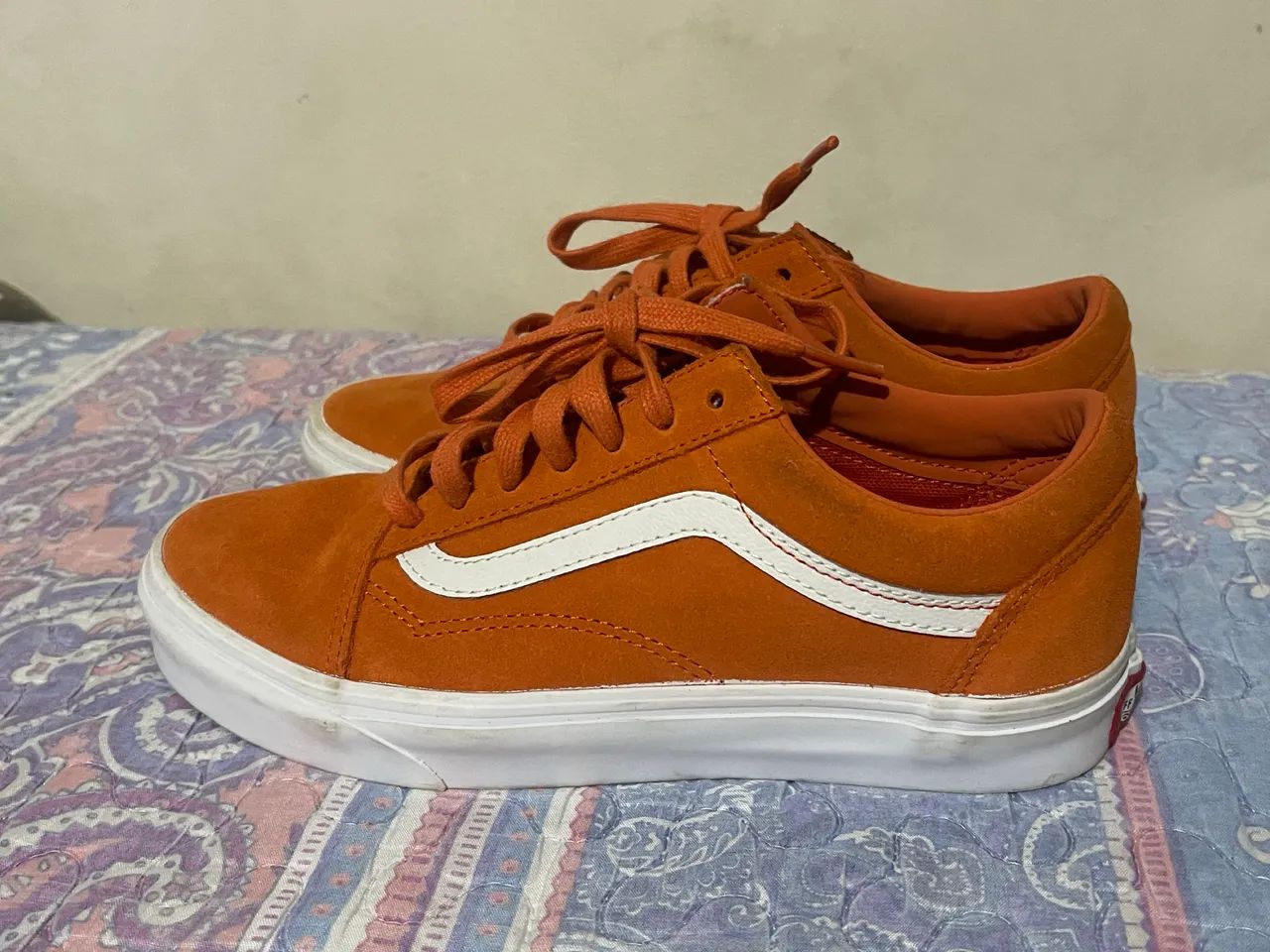 tenis vans old school laranja 37 BR novo Calçados Jardim D