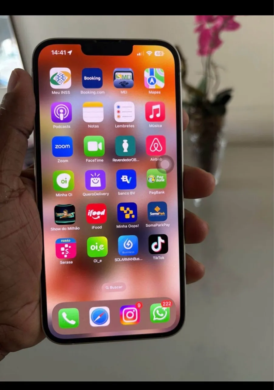 Vendo iPhone 14 plus 256 gb os 2 chips virtuais