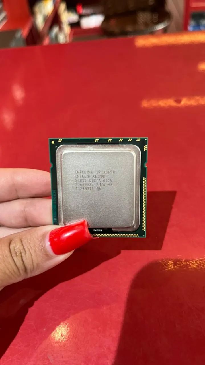 Processador Intel® Xeon® X5650 cache de 12 M, 2,66 GHz, Intel® QPI com 6,40 GT/s