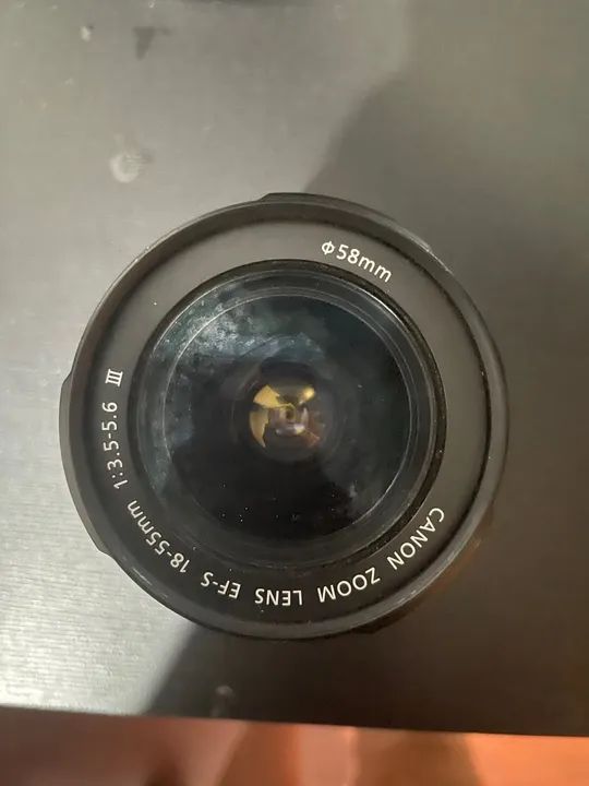 Lente Canon EFS 18-55mm - Foto 3