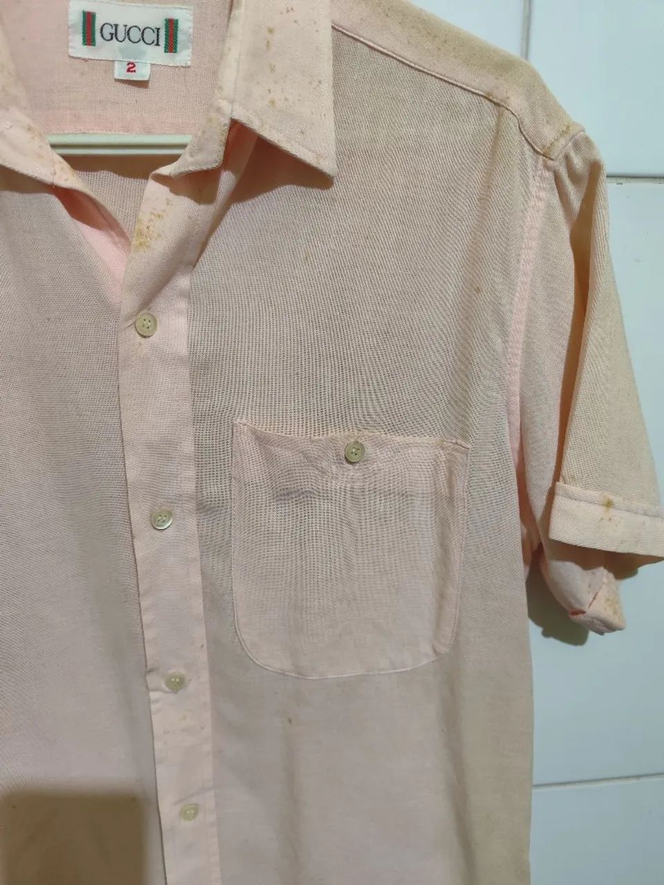 Camisa Gucci linho - Tamanho M - Foto 3