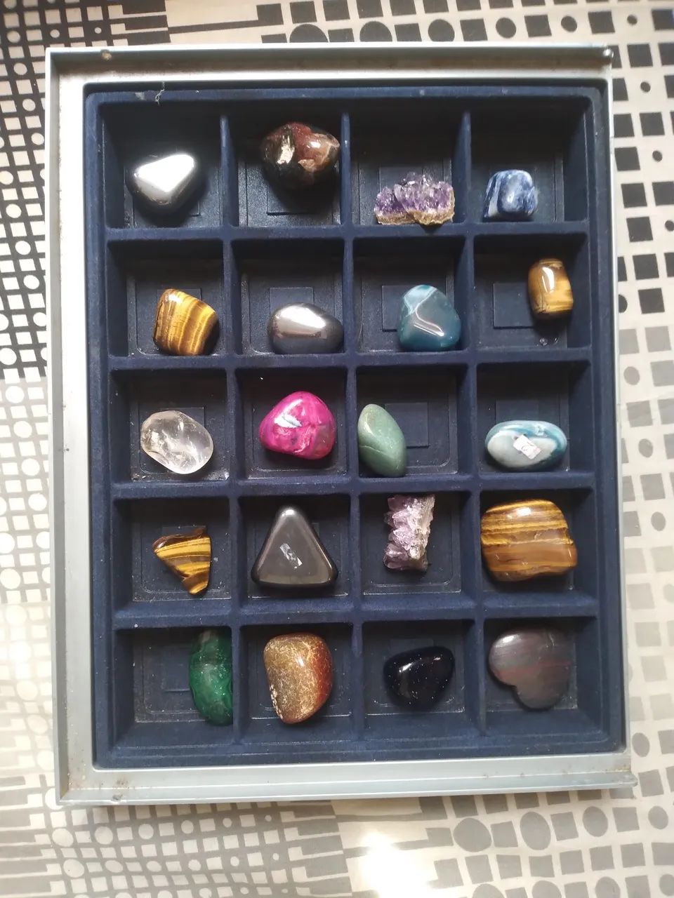 Conjunto de Pedras Preciosas para Decoração