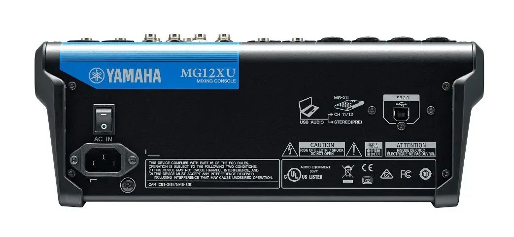 YAMAHA MESA MG12XU  12 Canais  - Foto 3