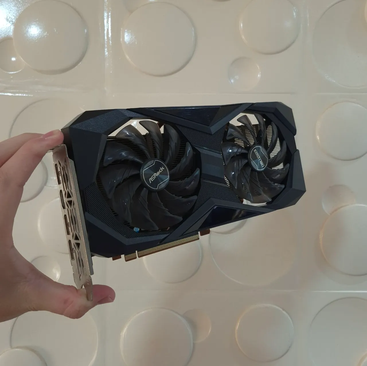 Placa de Vídeo RX 6600 8GB ASRock Challenger