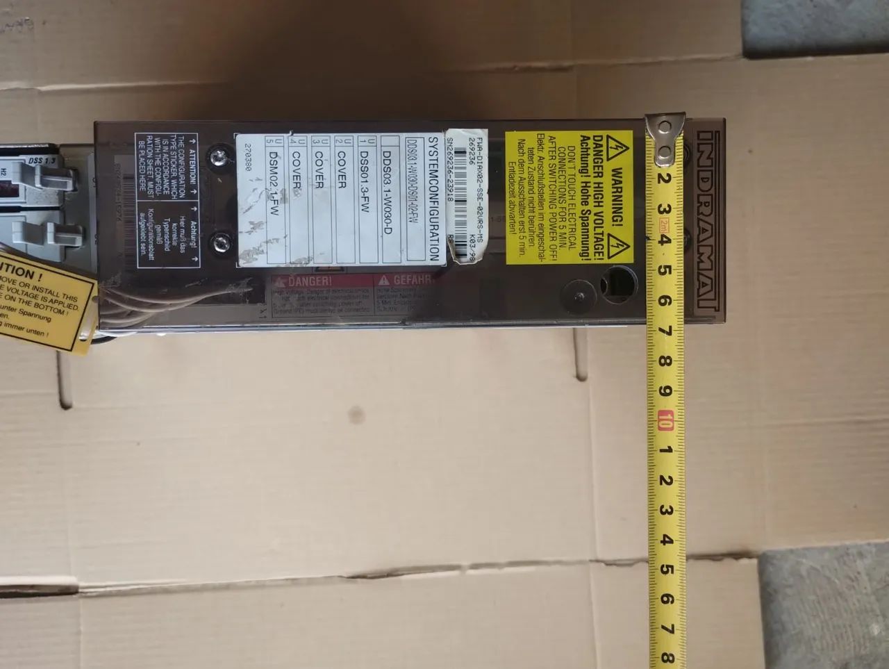 Fonte Indramat CNC módulo de potência 