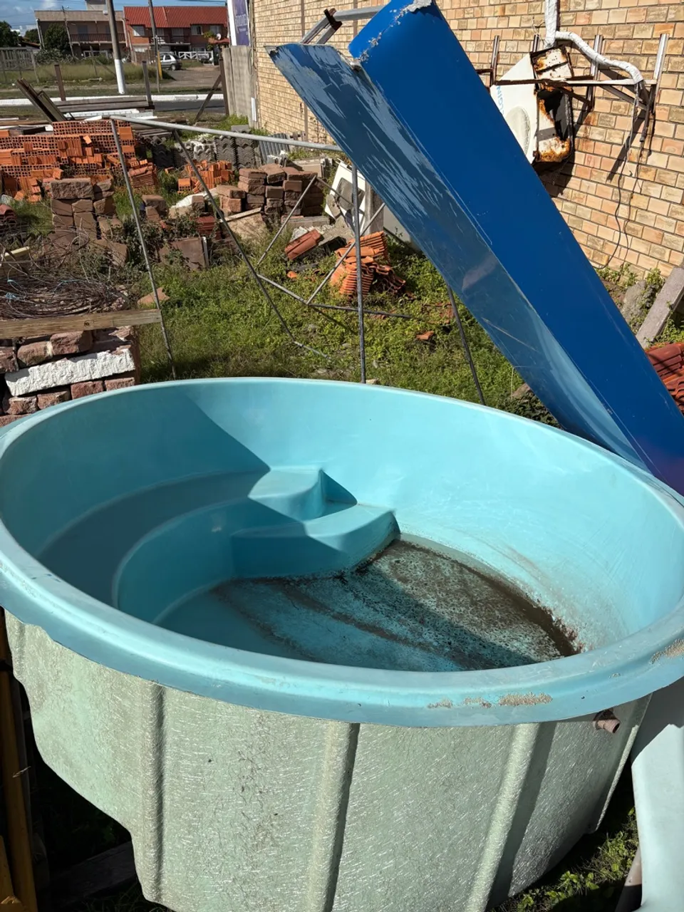 Piscina em Fibra para Área Externa