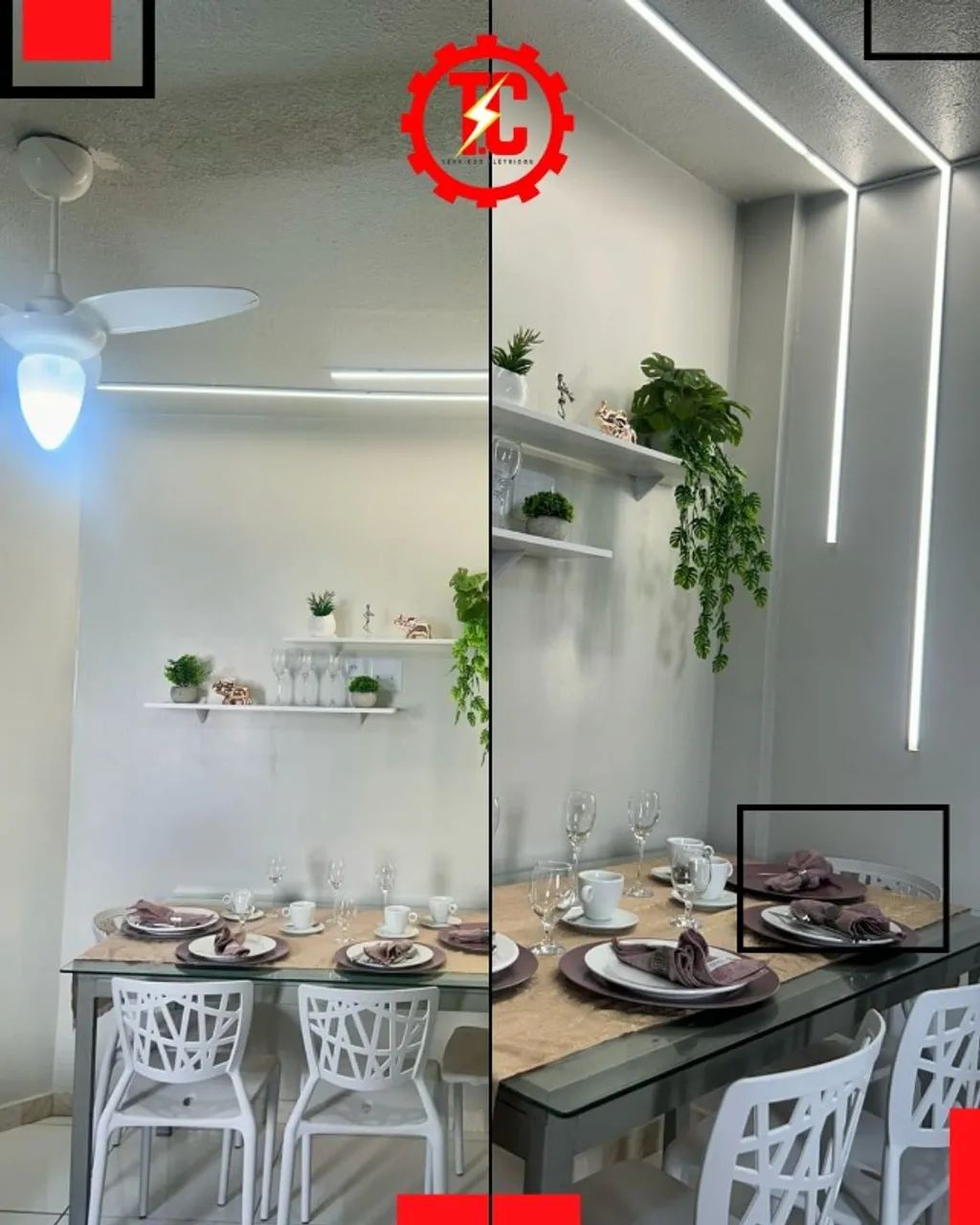 ELETRICISTA-RESIDENCIAL E COMERCIAL LUMINARIA DE TRILHO-ILUSTRTE-SPOT EM LED - Foto 5